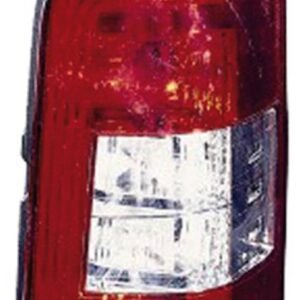 Feu arrière droit pour CITROËN BERLINGO I phase 2, 2006-2008, rouge/blanc, (hayon), Neuf