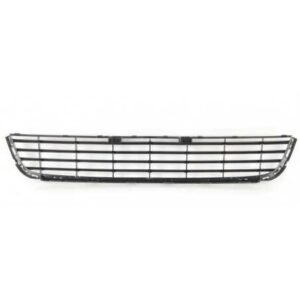 GRILLE DE PARE CHOC AVANT CENTRAL NOIR MOULURE CHROMÉE - GOLF 6