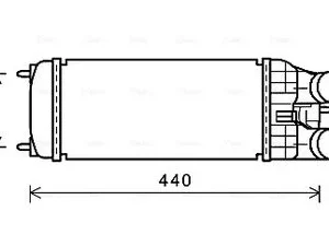 Intercooler PSA C.ElysÃ©e- C3- C4- DS3- P301- P207- P208 I- P2008 1.6