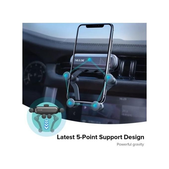 Support de téléphone de voiture fixé d'aire voiture verrouillage automatique